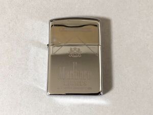 オイルライター マルボロ marlboro ZIPPO 型 ライター シルバー 送料180円