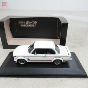 PMA 1/43 BMW 2002 ターボ 1973-74 クリーム No.430022200 ミニチャンプス MINICHAMPS【10