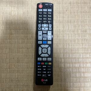 【LG】◆AKB73756566◆ テレビ用リモコン # 中古 動作確認済み 中古