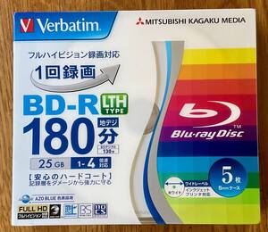 BDーR バーベイタム　ケース入り25GB 180分記録　パッケージ未開封品