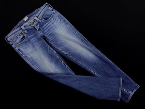 RODEO CROWNS ロデオクラウンズ ストレッチ デニムパンツ size28/青 ■■ ☆ fab4 レディース