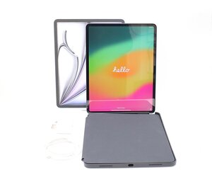 【1円】Apple iPad Air（M2） 13インチ 128GB スペースグレイ Wi-Fiモデル MV273J/A 2024年モデル A2898 z24-3651 中古品 z_p