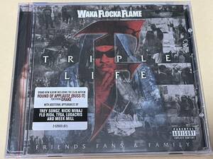 WAKA FLOCKA FLAME/新品/TRIPPLE F LIFE/DRAKE/NICKI MINAJ/TYGA/TREY SONGZ/FLO RIDA/MEEK MILL/LUDACRIS/BUN B/SLIM THUG