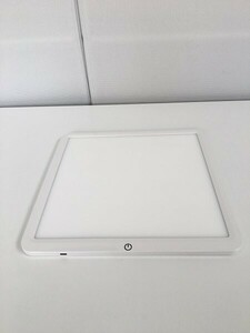 1円スタート PULUZ シャドーレスライトパネル 29cm 正方形 超薄型 高輝度LED 白色光 アクリル製 Type-C給電 ジュエリー 写真撮影 A07745