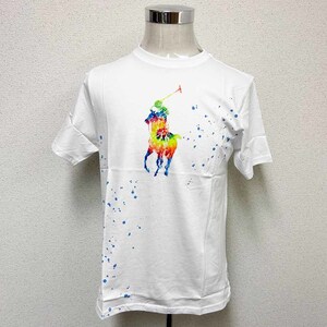 新品 POLO RALPH LAUREN ポロラルフローレン Tシャツ 323891770001 ホワイト ボーイズXLサイズ