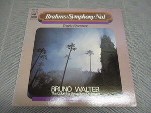 I-177 LP BRUNO WALTER Brahms：Symphony No.1