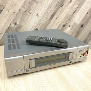 ◇部品取りに！ SHARP シャープ VC-BS50 BSチューナー内蔵 ビデオカセットレコーダーS-VHS ビデオデッキ 通電確認済 ジャンク品【G445AY】