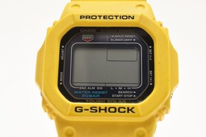 カシオ G-SHOCK G-5600A スクエア イエロー ソーラー メンズ 腕時計 CASIO