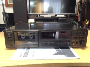 整備品　Sony 　TC-K777ES・取説付　