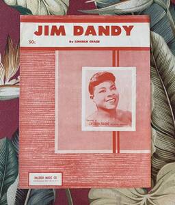 LaVerne Baker Sheet Music Jim Dandy Black RnR ロカビリー 50’s