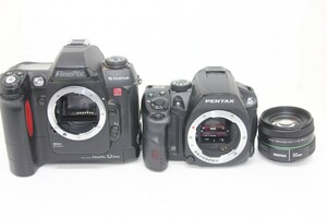 【デジタル一眼レフカメラ2点＋レンズ1点まとめ売り】PENTAX K30・FUJIFILM S2 Pro #0093-865