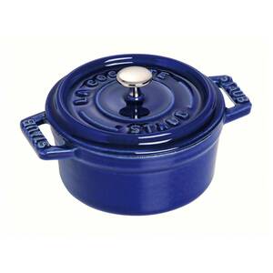 新品未使用　ストウブ STAUB 無水鍋 ピコ・ココット ラウンド 10cm グランブルー 40510-262