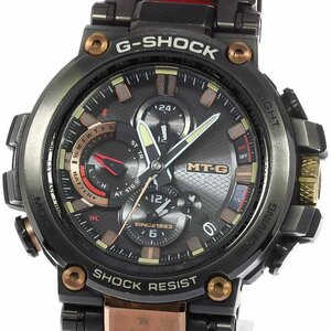 カシオ CASIO MTG-B1000TF-1AJR G-SHOCK MT-G Bluetooth ソーラー電波 メンズ 箱・保証書付き_777756【ev10】