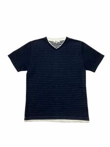 THE SHOP TK ニット&ボーダーTシャツ sizeM【1039】