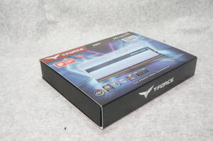 【中古】Team ARGB WHITE（発光型） DDR4 3600Mhz(PC4-28800) 32GBx2枚(64GBkit) XTREEMシリーズ デスクトップ用メモリ