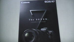 Canon EOS R7 カメラカタログ　2022.5　送料無料