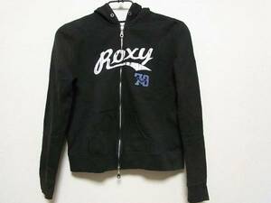 即決レディースUSA古着!ロキシーRoxyフルジップデザインパーカー