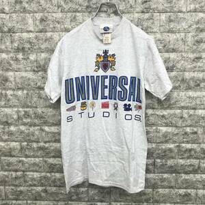 【未使用★タグ付き】ユニバーサルスタジオ ビッグロゴ 半袖Tシャツ S ホワイト