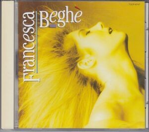 FRANCESCA BEGHE /AOR/ポップ/ロック/日本国内盤/TOCP-6747/CD