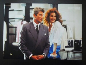 A4 額付き ポスター プリティウーマン Pretty Woman リチャードギア Richard Gere ジュリアロバーツ Julia Roberts 