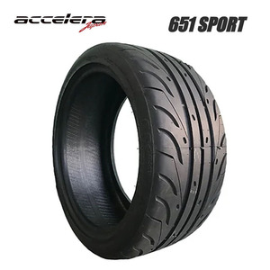 送料無料 アクセレラ サマータイヤ 【2本セット 新品】 accelera 651 SPORT 651 スポーツ（TREADWEAR100） 235/40R17 90W