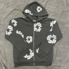 デニムティアーズ Rhinestone Wreath Zip パーカー