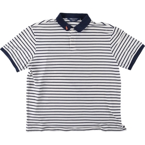 古着 ラルフローレン Ralph Lauren POLO GOLF ポロゴルフ 半袖 ボーダー ポロシャツ メンズXL /eaa410743