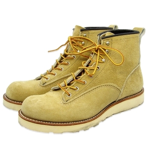 美品 REDWING レッドウィング US9D 27cm ラインマン 2925 2015年製 Lineman ワークブーツ ホーソーン アビレーン ラフアウト 35003726