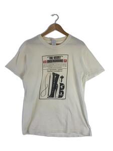 GILDAN◆THE VELVET UNDERGROUND/Tシャツ/M/コットン/ホワイト/使用感有