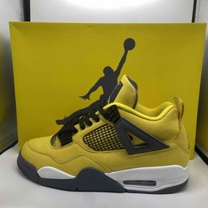 NIKE AIR JORDAN 4 RETRO TOUR YELLOW 28.0cm CT8527-700 ナイキ エアジョーダン4 レトロ ツアーイエロー スニーカー