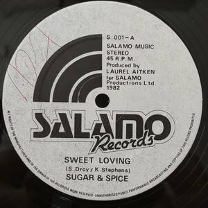 Sugar & Spice - L.A. Band / Sweet Loving - Lovers Mood　[Salamo Records - S 001]