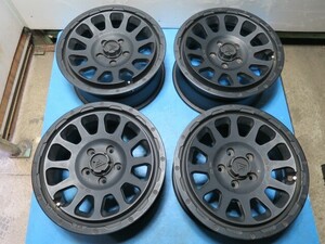 ◆デルタフォース　マッドブラック◆16インチ◆D5 カローラCROSS　RAV4 SUV系◆16×7J PCD114.3 ハブ径73 オフセット35◆A1222