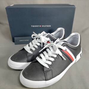 ▲　12/17　281771　TOMMY HILFIGER　トミーヒルフィガー　スニーカー　TMRAMUS　ブラック　8M　シューズ