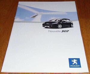 【カタログのみ】プジョー PEGEOT　307　本国仏版カタログ　2005.10