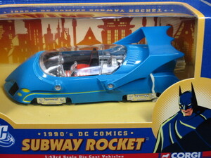 ★CORGI 　　 BATMAN 1990’s DC COMICS SUBWAY ROCKET 　　 No. 77351 　 (管:SP-047)