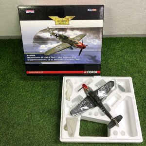 【開封済み保管品】『1-704』CORGI メッサーシュミット Bf109G-6 Red1 AA34908 1/32 模型 ドイツ 戦闘機