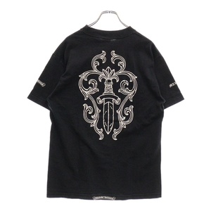 クロムハーツ OLD ×max field Dagger S/S TEE オールドモデル マックスフィールド LAリミテッド ダガープリント半袖Tシャツ ブラック