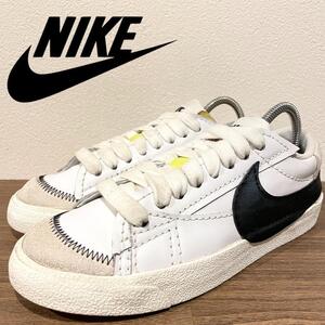 NIKE WMNS BLAZER LOW 77 JUMBO ナイキ ブレーザー ロー ジャンボ ホワイトブラック DQ1470-101 レディース ローカットスニーカー 24cm 