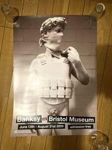 バンクシー オリジナル オフィシャル ポスター 公式展 bristol museum banksy バンクシー展 BANKSY ポスター ギャルソン six dm 非売