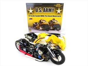 ＜送料無料＞　Suzuki NHRA Pro Stock Motorcycle 1:9スケール　ダイキャスト模型　完成品　＃２