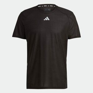 ●送料390円可能商品 アディダス ADIDAS 新品 メンズ 吸汗速乾 ドライ 快適 ランニング 半袖 Tシャツ 黒 Mサイズ [HR3282-M] 三 壱★QWER