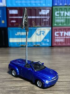 ◎シボレー SSR メモスタンド◎オリジナル加工品 メモクリップ 車雑貨 文具 ハンドメイド CHEVROLET