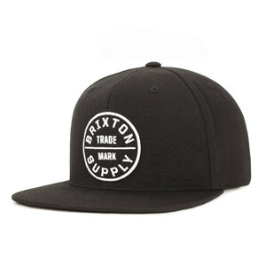 正規品 BRIXTON(ブリクストン) OATH III SNAPBACK ブラック..