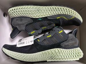 adidas ZX 4000 Futurecraft 4D 28.5cm Carbon BD7865 アディダス　カーボン