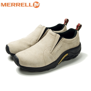 【新品・箱付】MERRELL メレル JUNGLE MOC《ロングセラーモデル 》ジャングルモック スエード スリッポン 26.5cm トープ サンド