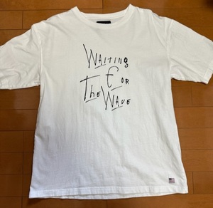 WTW USACOTTON WAting for the WAve Tシャツ ホワイト　L お値下げ実施　早いもの勝ち