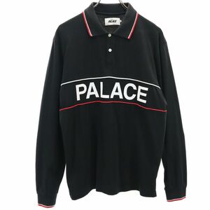 パレス 長袖 ポロシャツ M ブラック PALACE メンズ