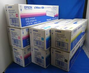 【純正・未開封】EPSON トナーカートリッジ LP-S510用 4色7本セット LPC4T6Y,LPC4T7K,LPC4T6C,LPC4T7M,LPC4T6M