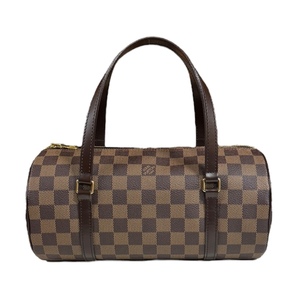 ルイヴィトン パピヨン26 ダミエ ハンドバッグ ダミエキャンバス N51304 ブラウン レディース LOUIS VUITTON 中古 美品