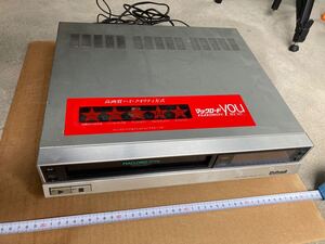 National マクロード VHSデッキ NV-U1 中古　ジャンク品　昭和　直接引取歓迎　滋賀南部